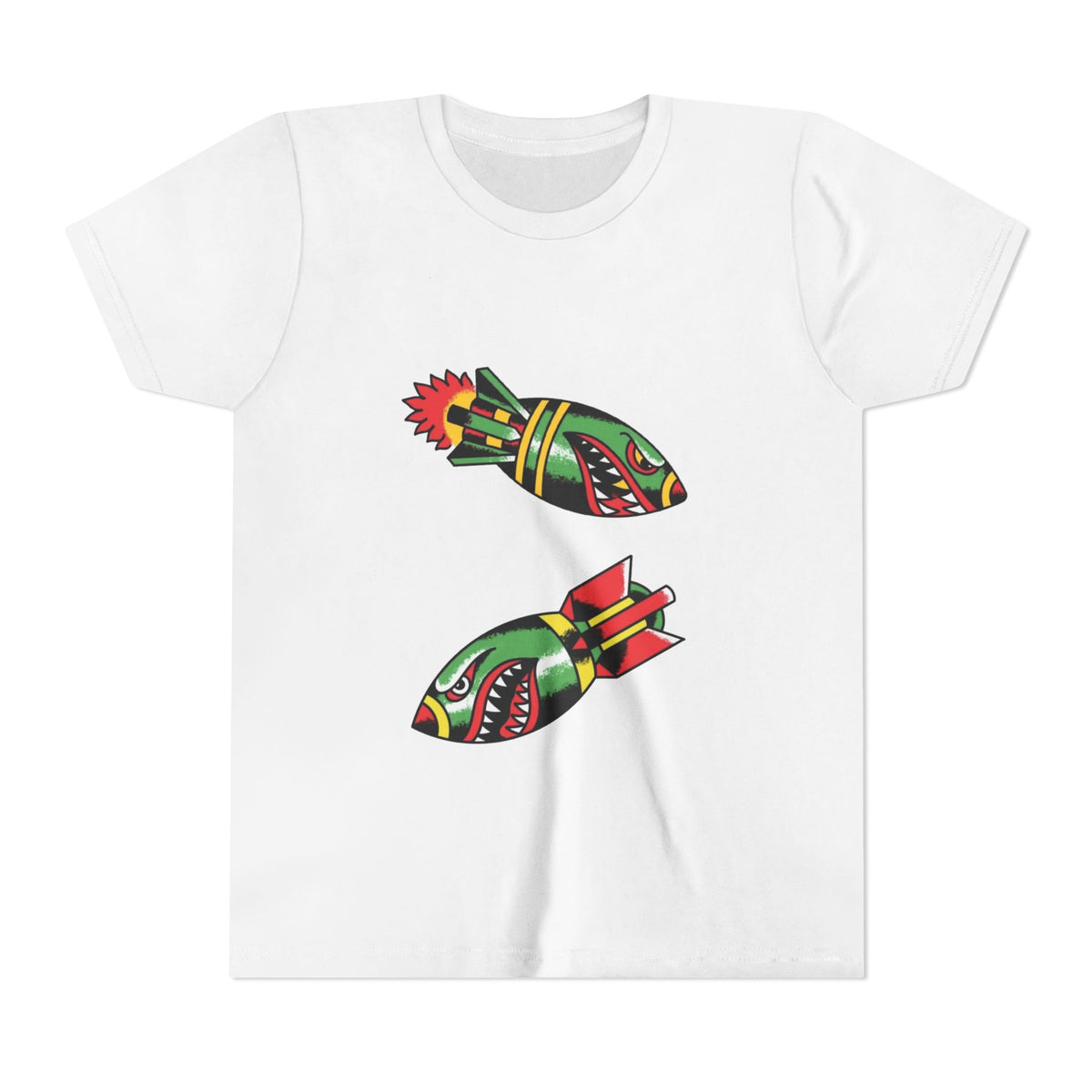 Shark Bomb Tattoo Kids Tee