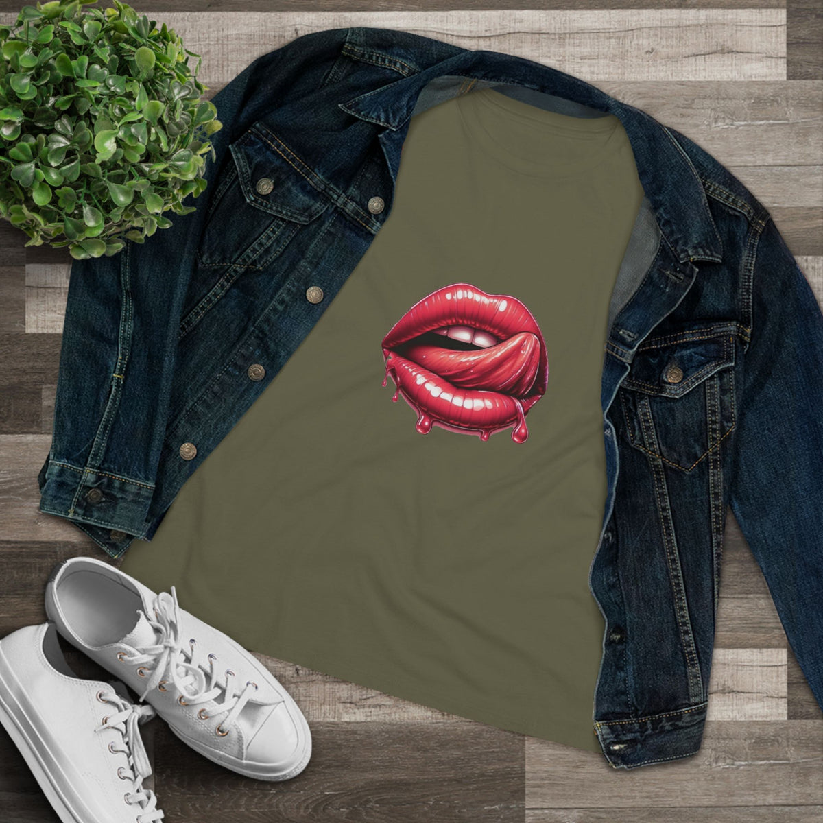 Red Lips Women's Tee