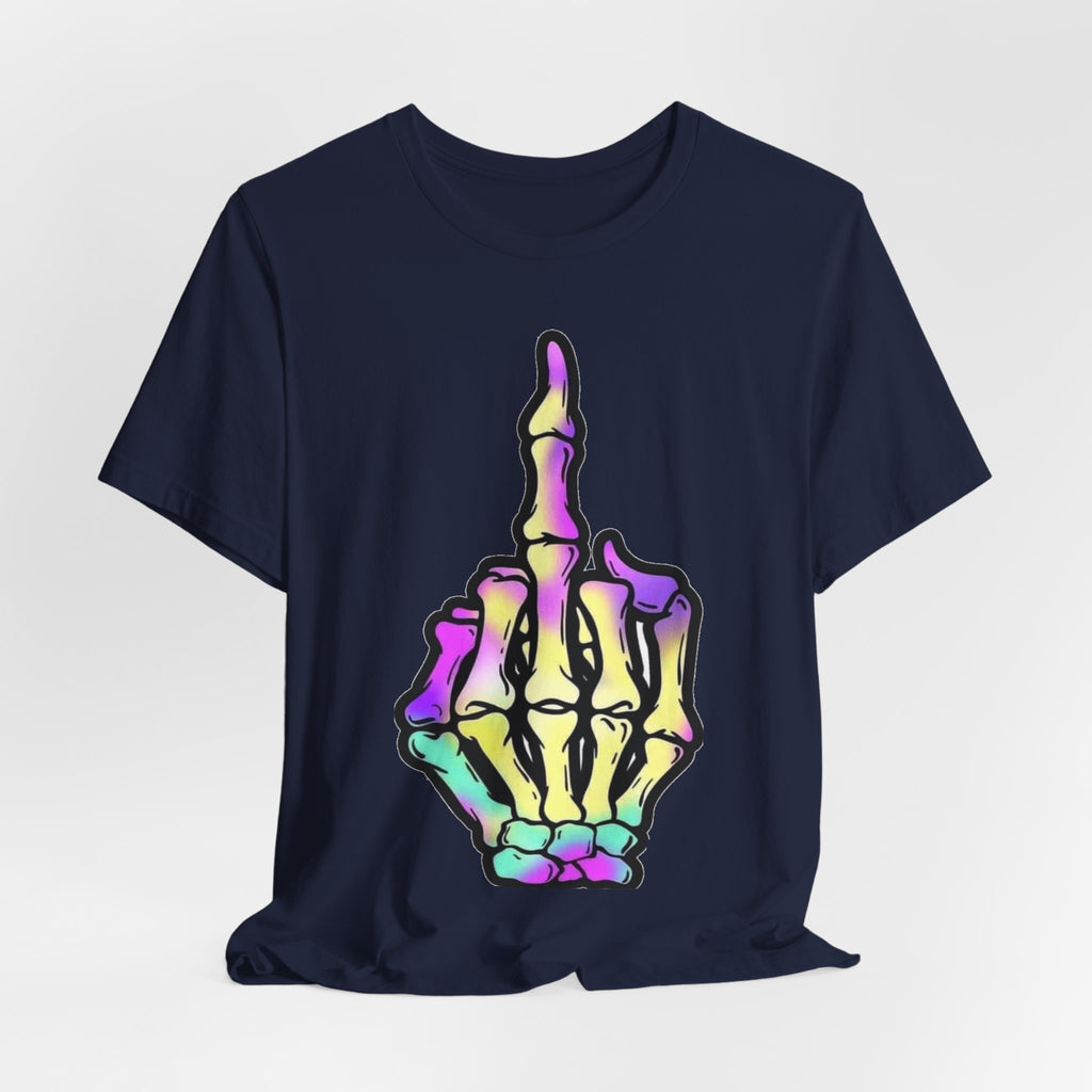 Pastel Skeleton Hand Tee — TrendVault