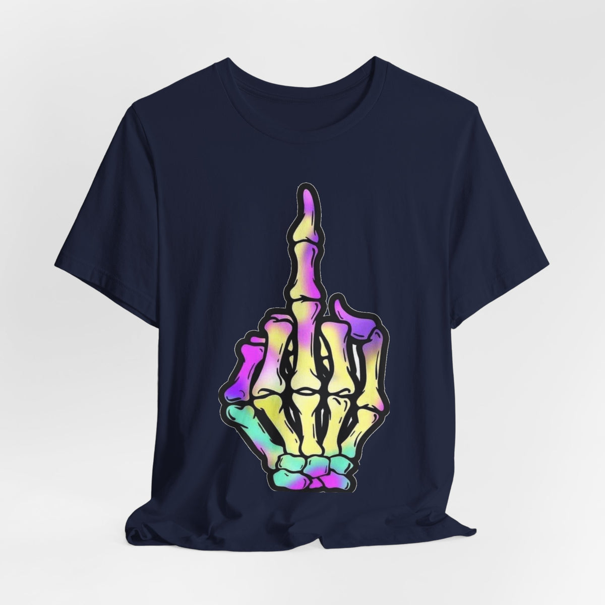 Pastel Skeleton Hand Tee — TrendVault