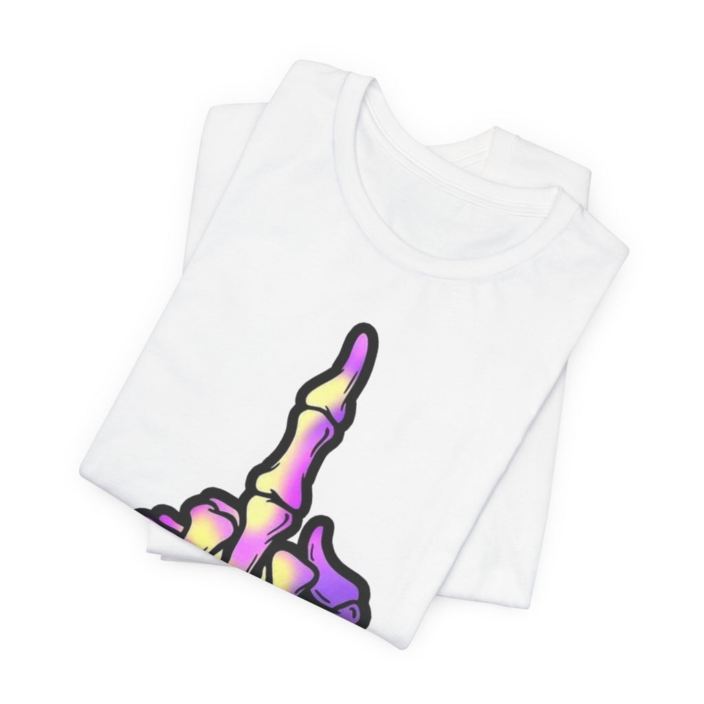 Pastel Skeleton Hand Tee — TrendVault