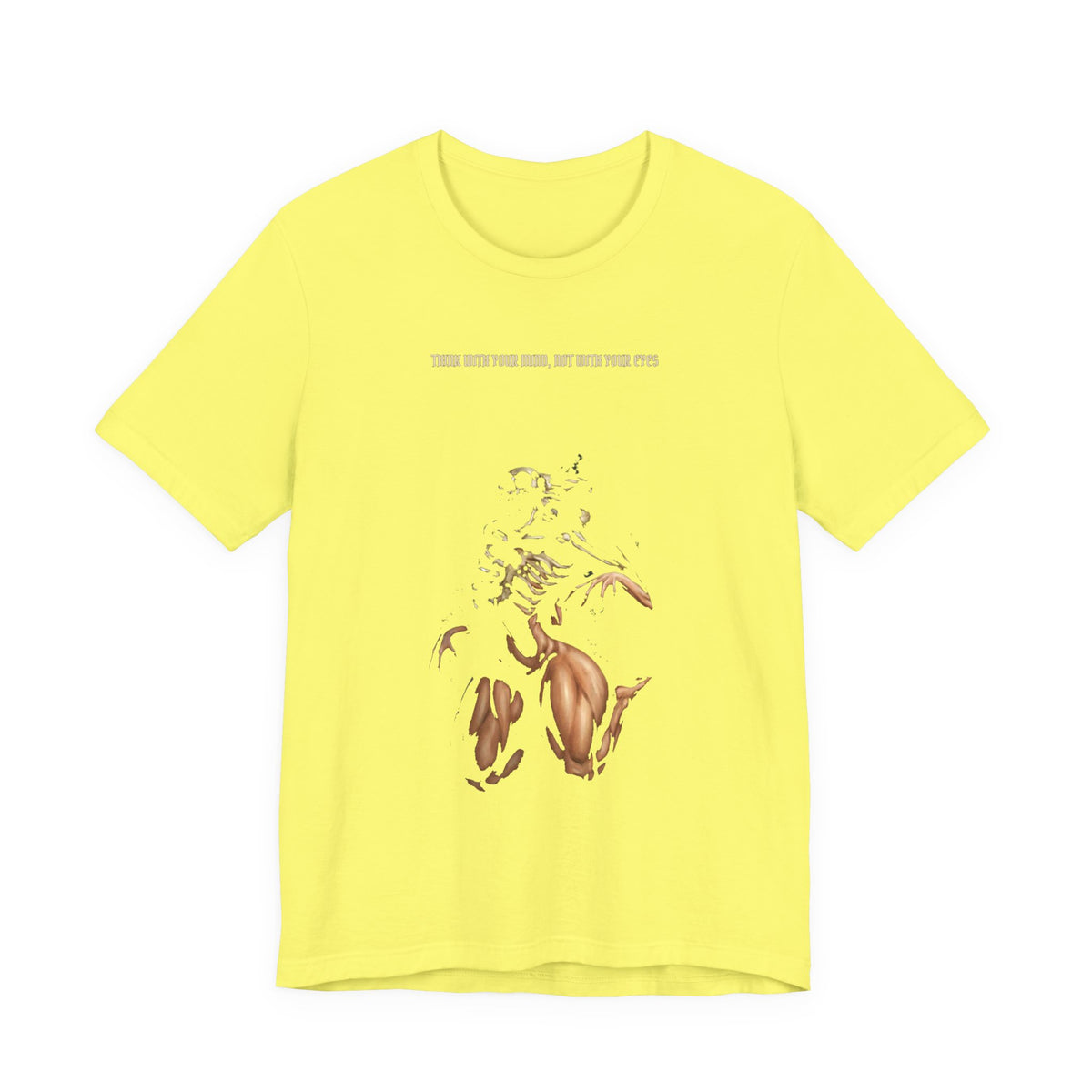 Think With Your Mind Skeleton Tee