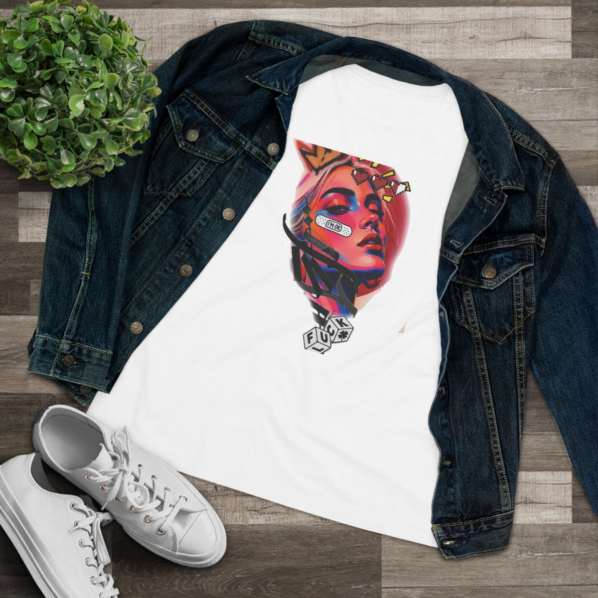 Pop Art Girl Women's Tee — TrendVault