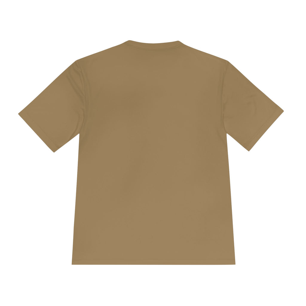 TrendVault Logo Sport Tee – Coyote Brown