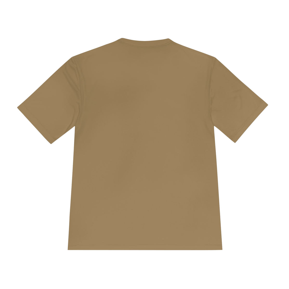 TrendVault Logo Sport Tee – Coyote Brown