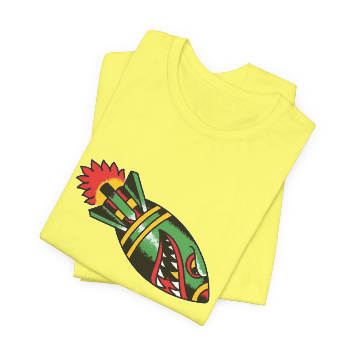 Shark Bomb Tattoo Tee — TrendVault