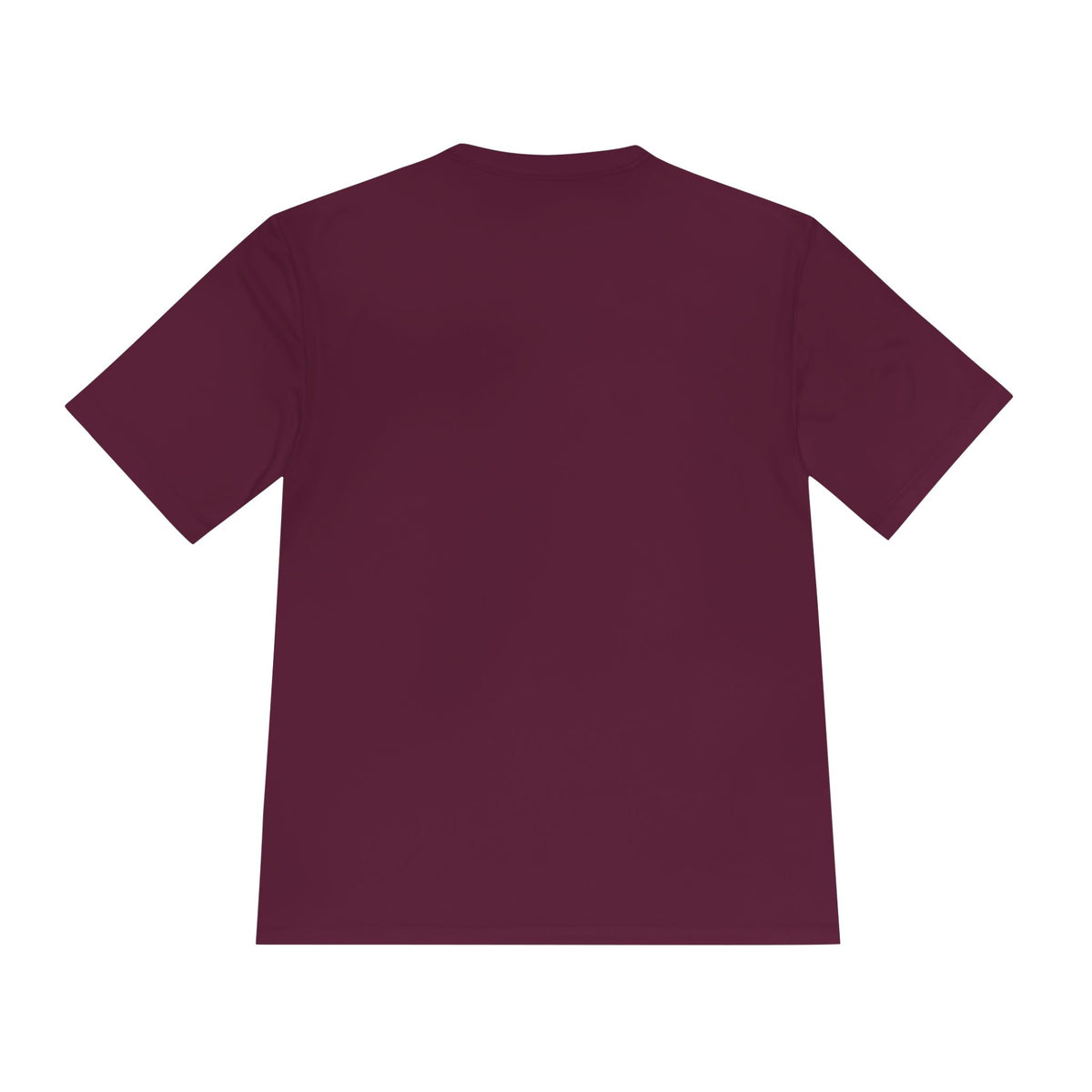 TrendVault Logo Sport Tee – Maroon
