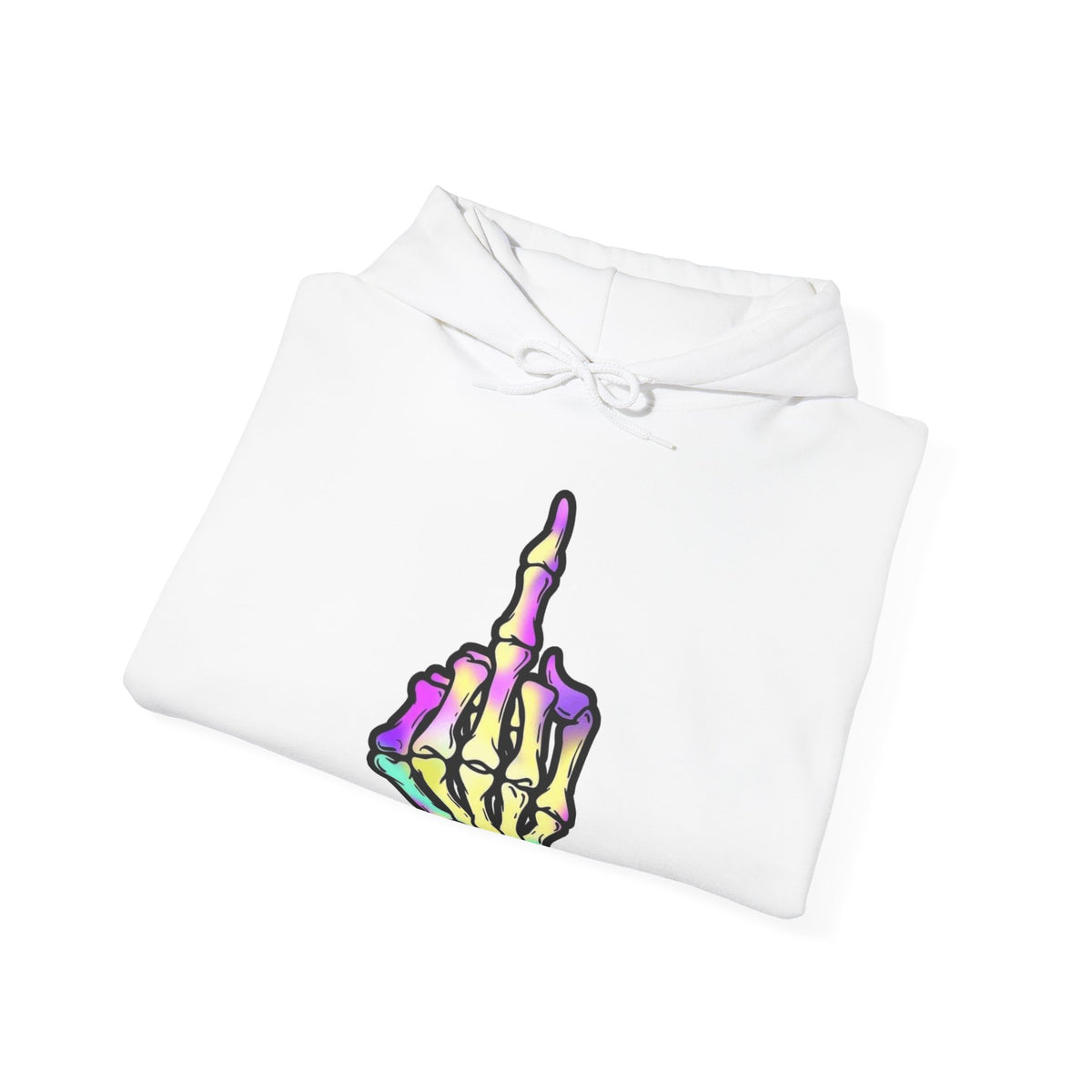 Pastel Skeleton Hand Hoodie — TrendVault