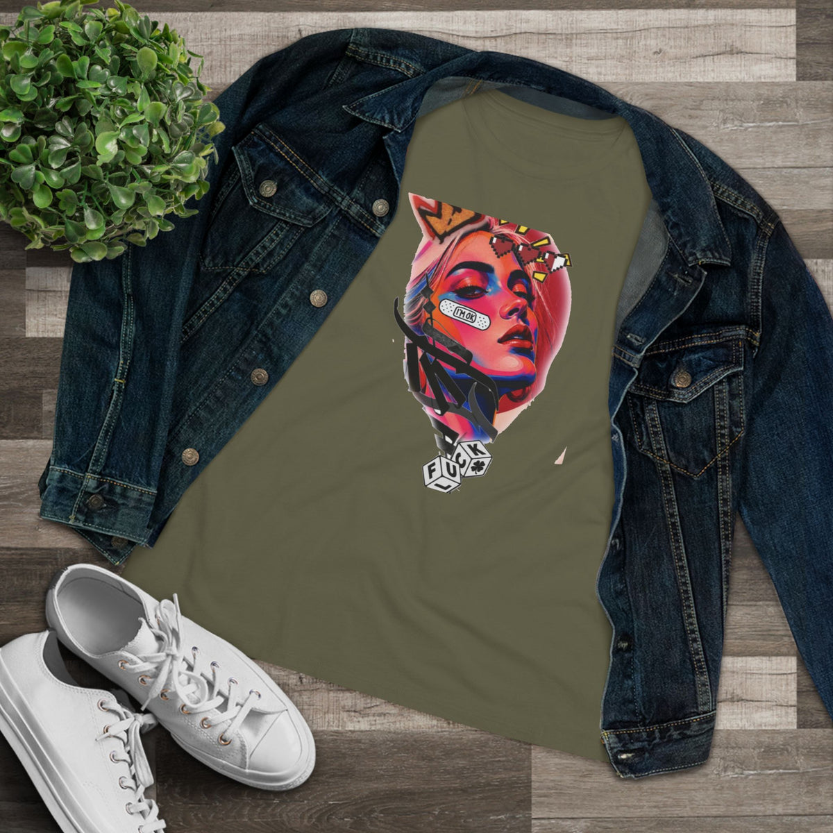 Pop Art Girl Women's Tee — TrendVault