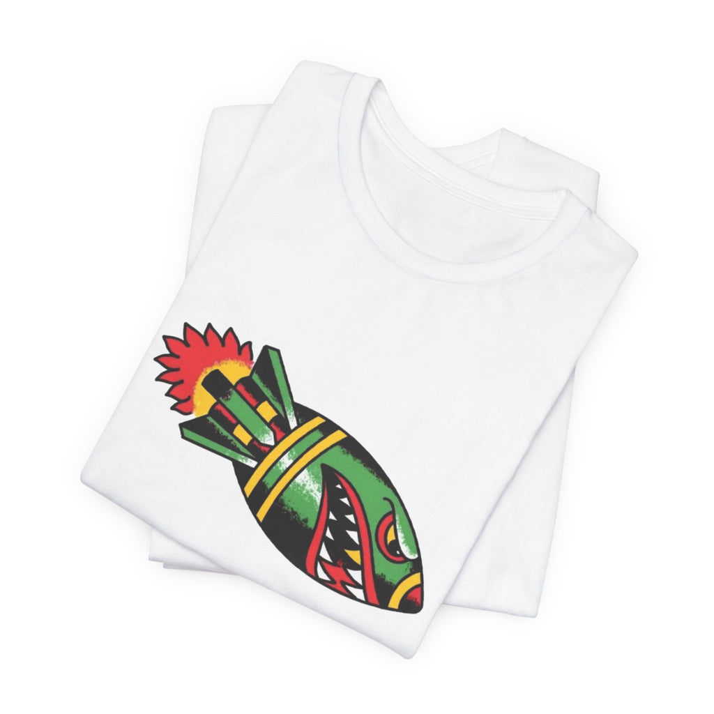 Shark Bomb Tattoo Tee — TrendVault