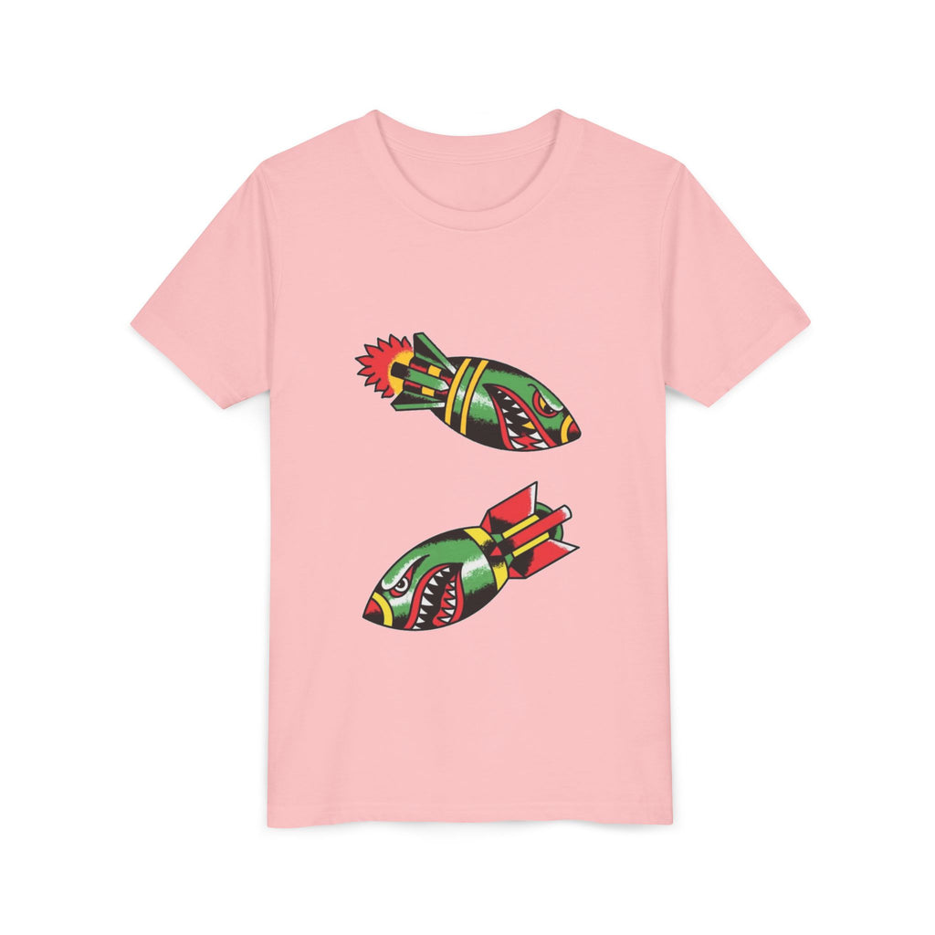 Shark Bomb Tattoo Kids Tee — TrendVault