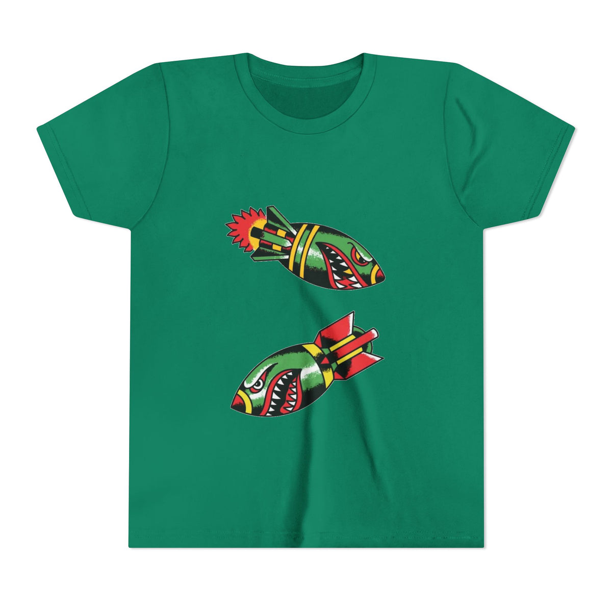 Shark Bomb Tattoo Kids Tee