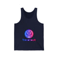 TrendVault Logo Muscle Tee – Navy
