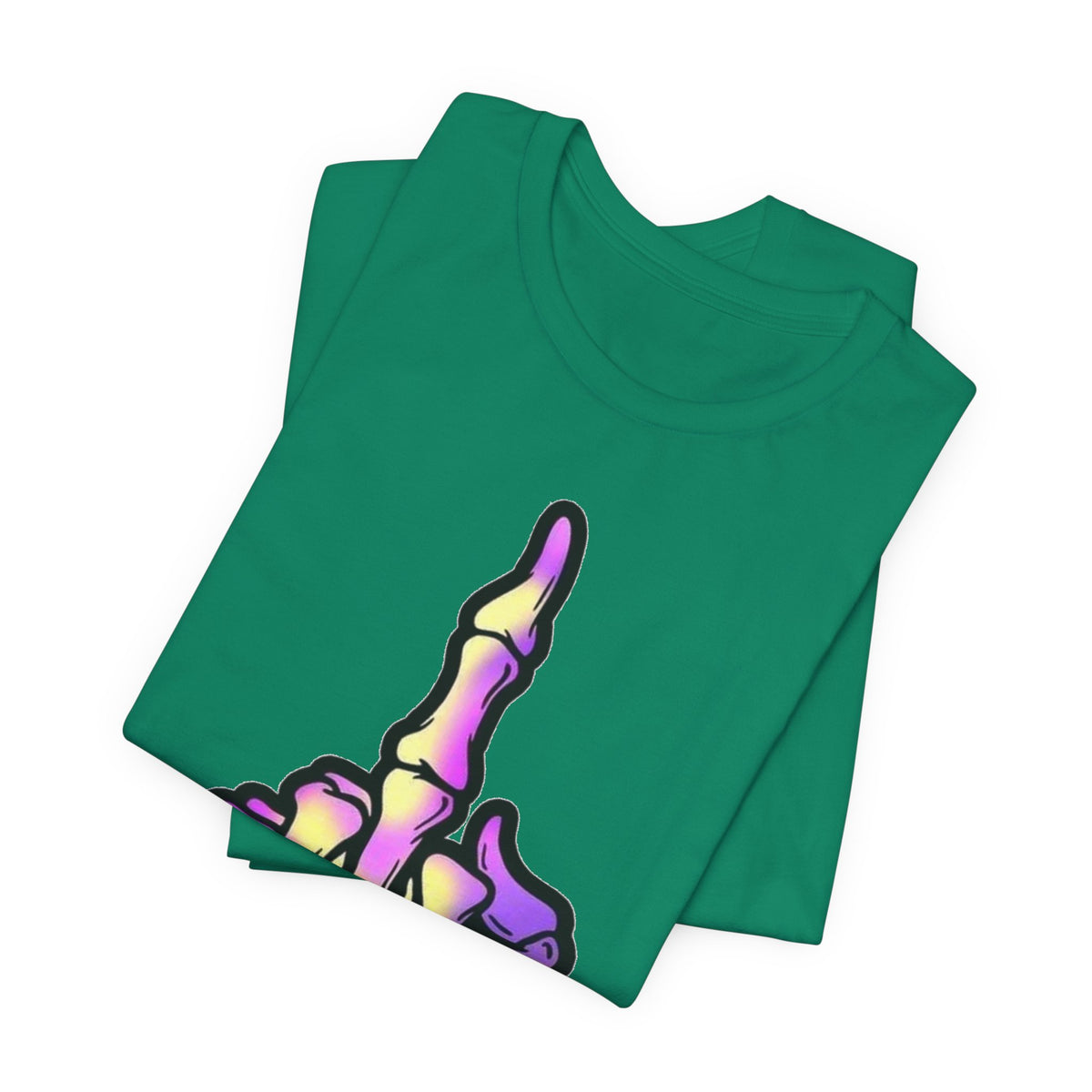 Pastel Skeleton Hand Tee — TrendVault