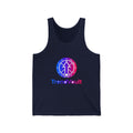 TrendVault Logo Muscle Tee – Navy