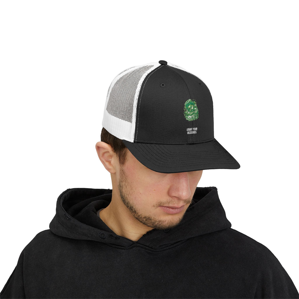 Count Your Blessings Trucker Cap – Black/White