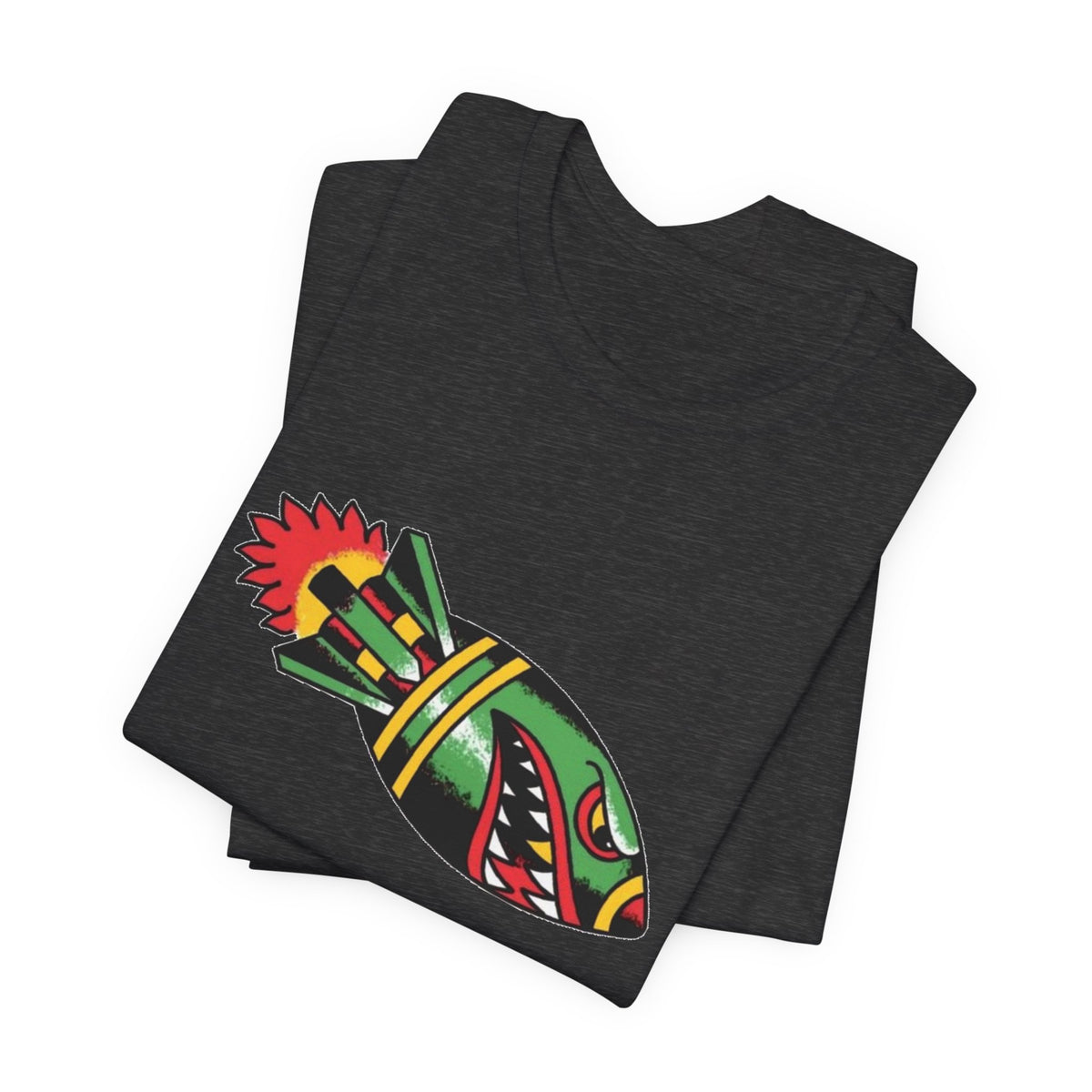 Shark Bomb Tattoo Tee — TrendVault