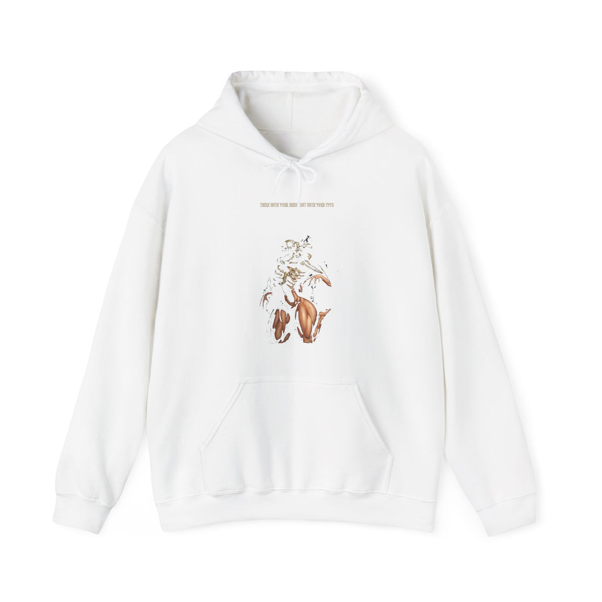 Think With Your Mind Skeleton Hoodie