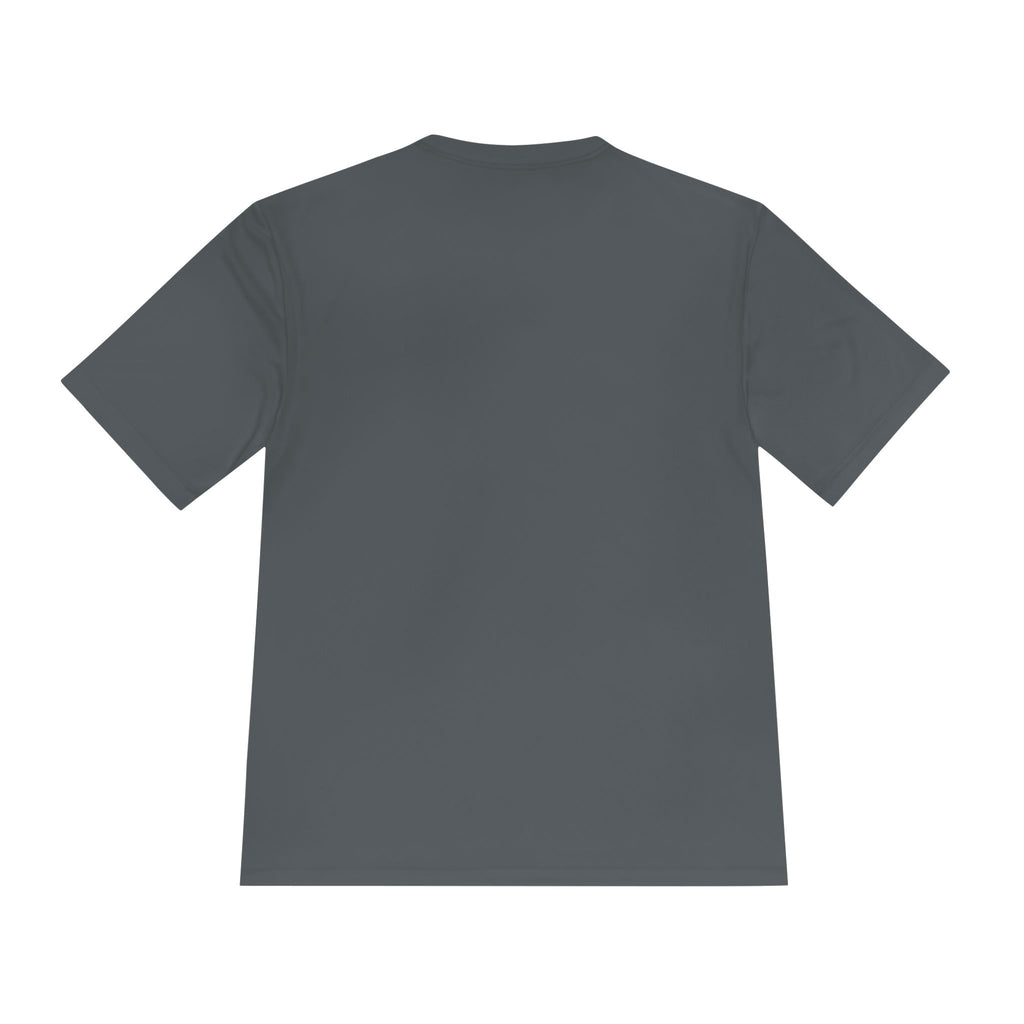 TrendVault Logo Sport Tee – Iron Grey