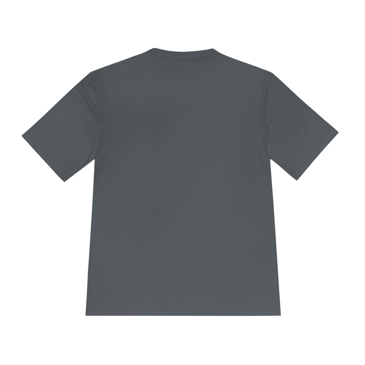 TrendVault Logo Sport Tee – Iron Grey