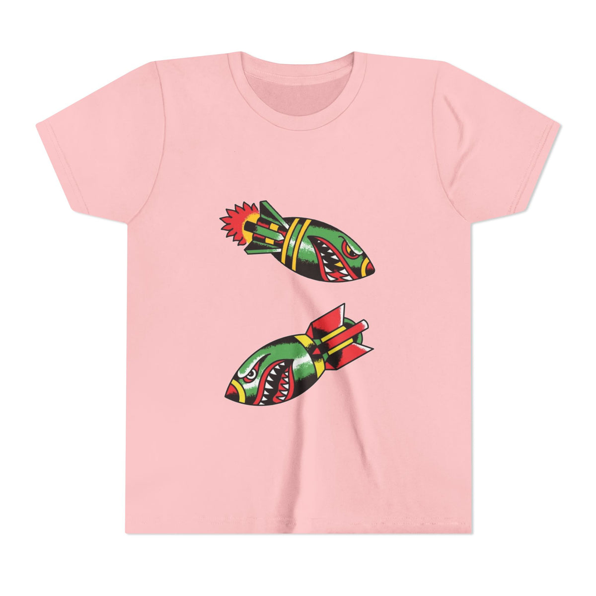 Shark Bomb Tattoo Kids Tee