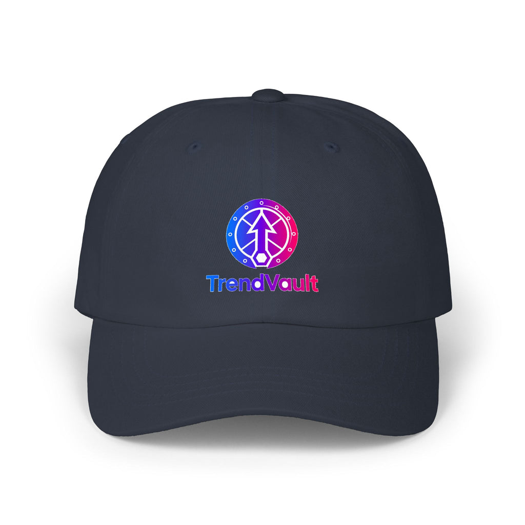 TrendVault Logo Dad Hat – Navy