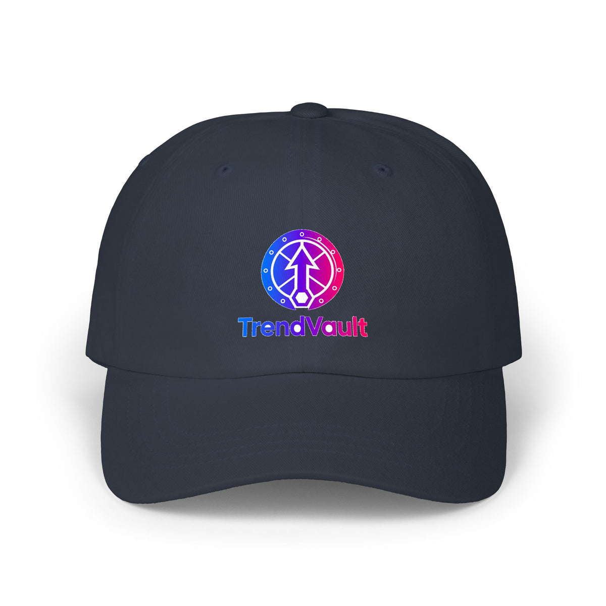 TrendVault Logo Dad Hat – Navy