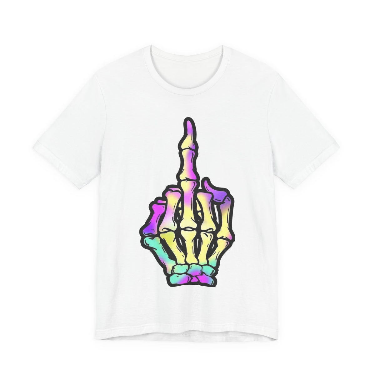 Pastel Skeleton Hand Tee