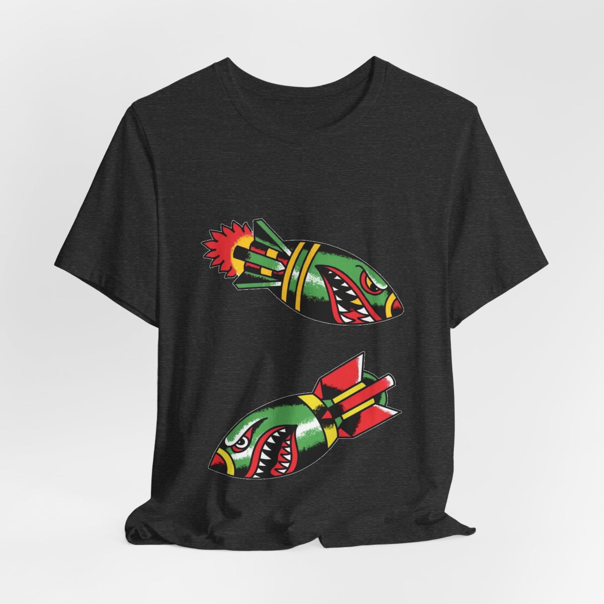 Shark Bomb Tattoo Tee — TrendVault