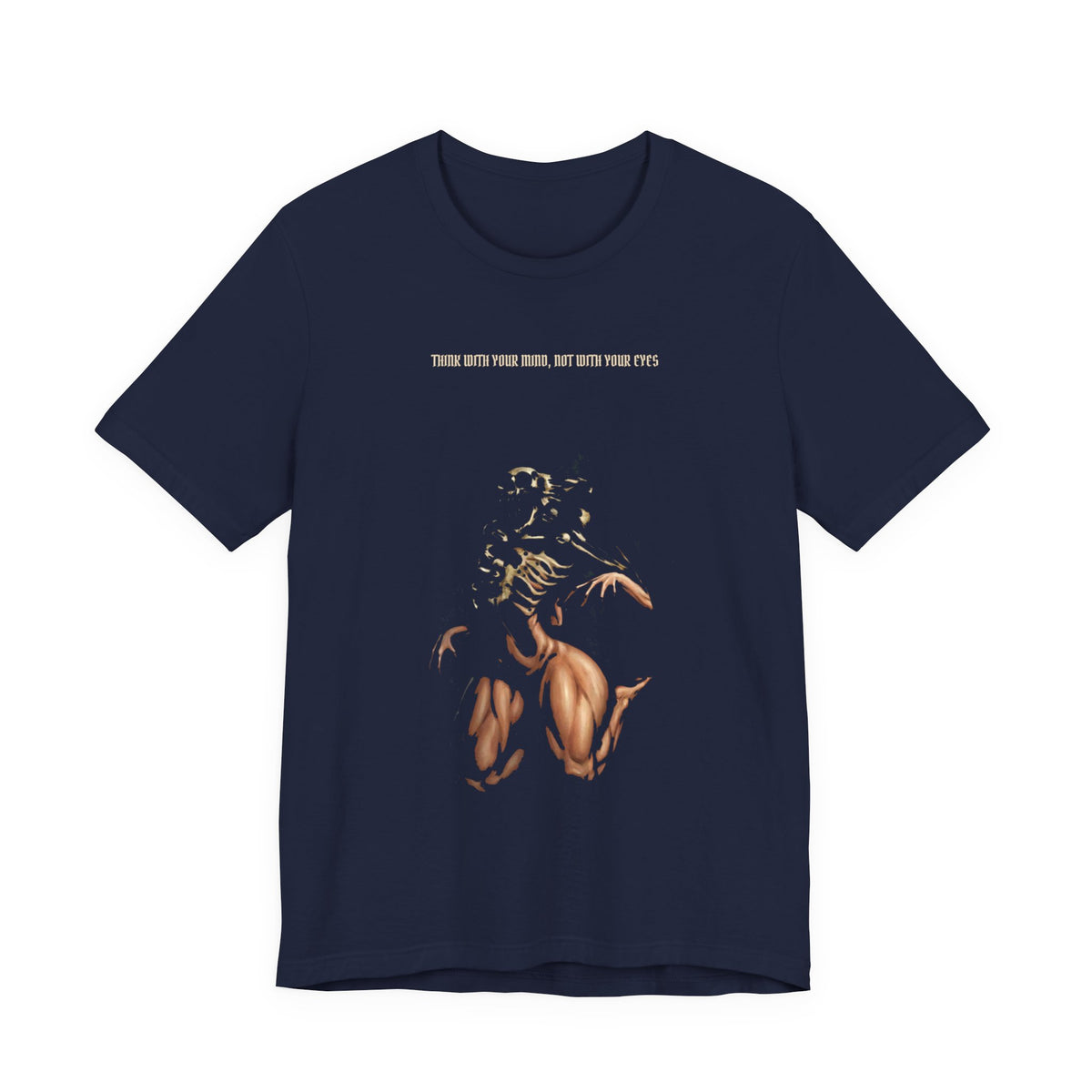 Think With Your Mind Skeleton Tee