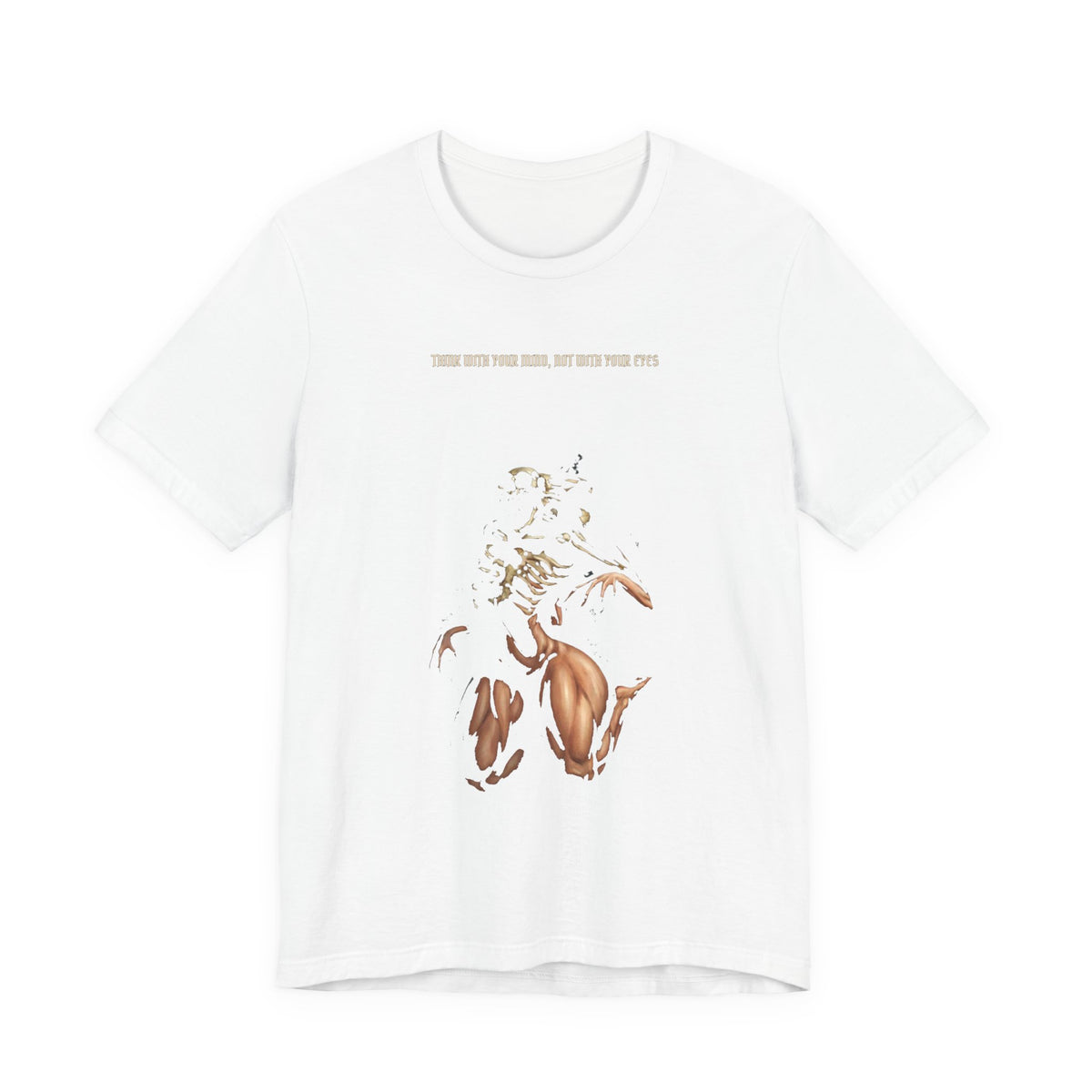 Think With Your Mind Skeleton Tee