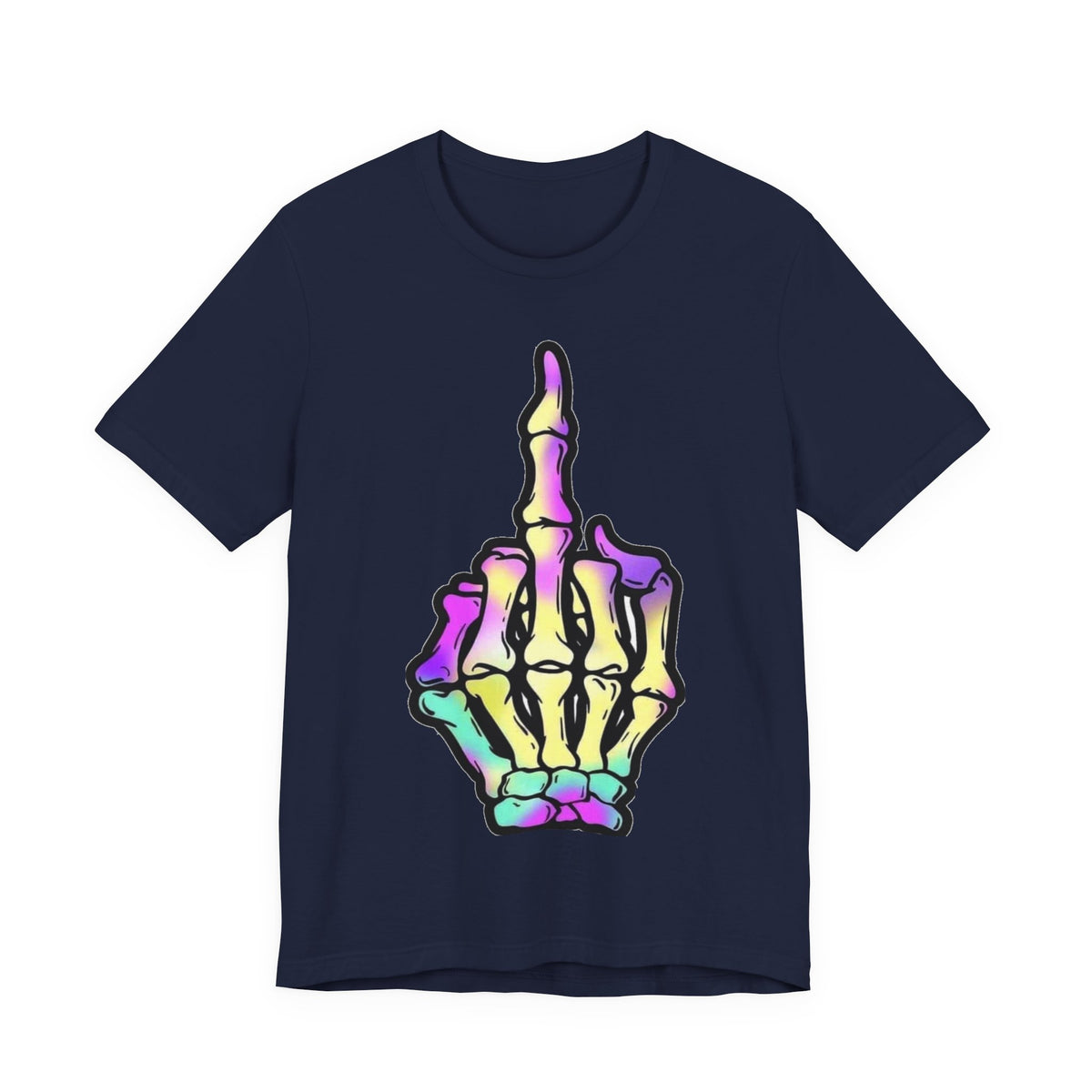 Pastel Skeleton Hand Tee