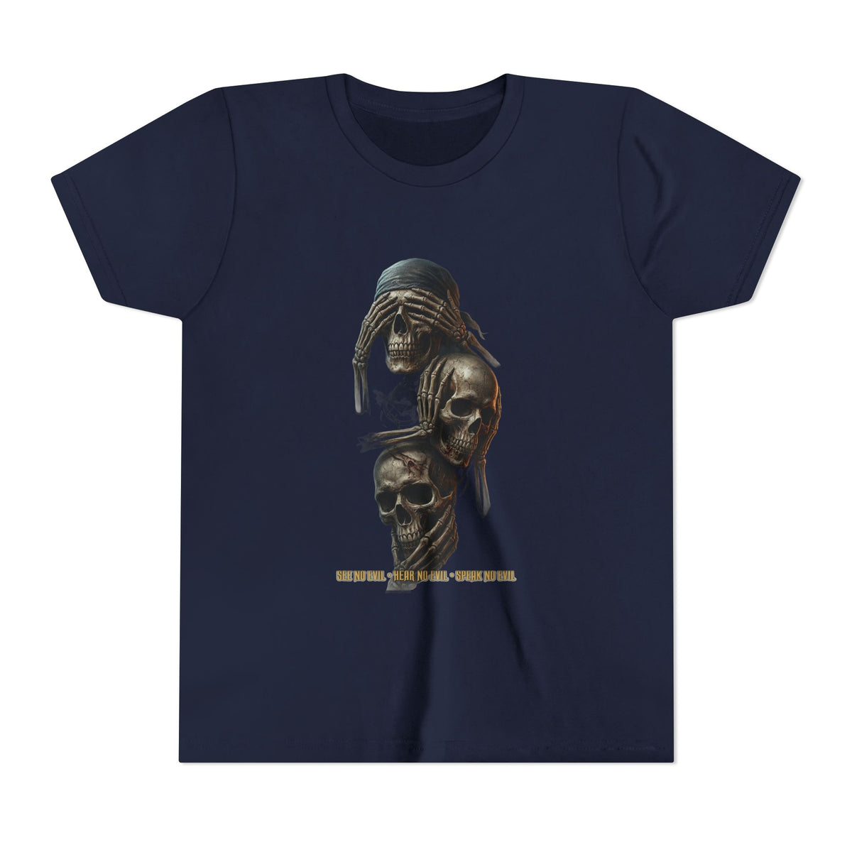 Skeleton Graphic Kids Tee