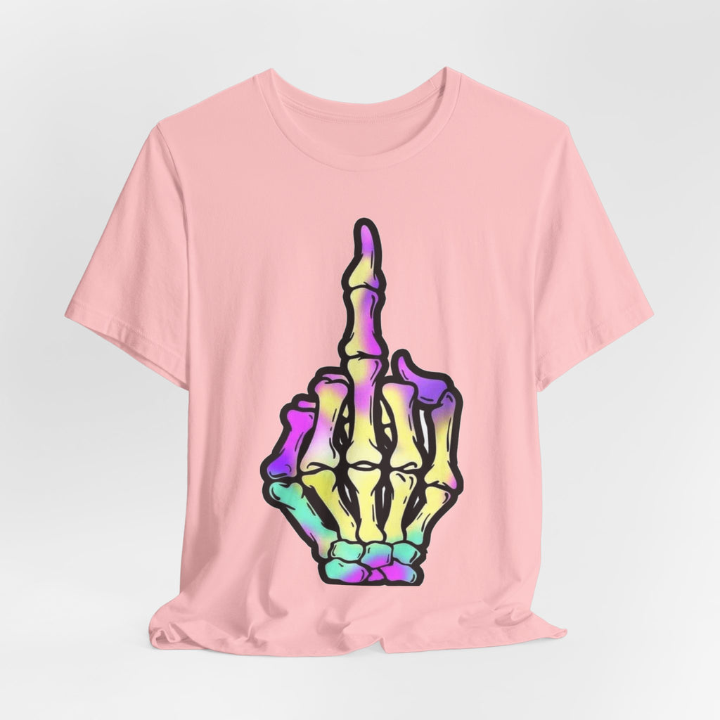 Pastel Skeleton Hand Tee — TrendVault