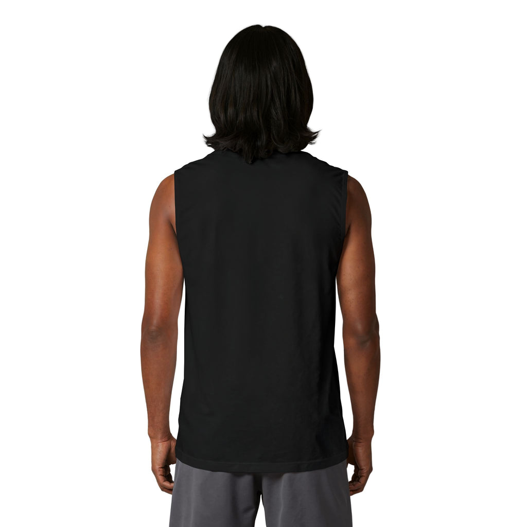 TrendVault Logo Muscle Tank – Black