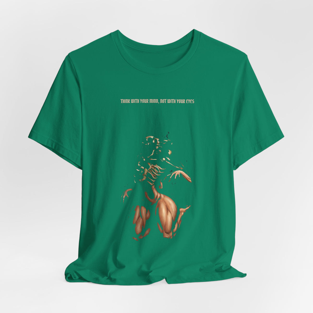 Think With Your Mind Skeleton Tee — TrendVault