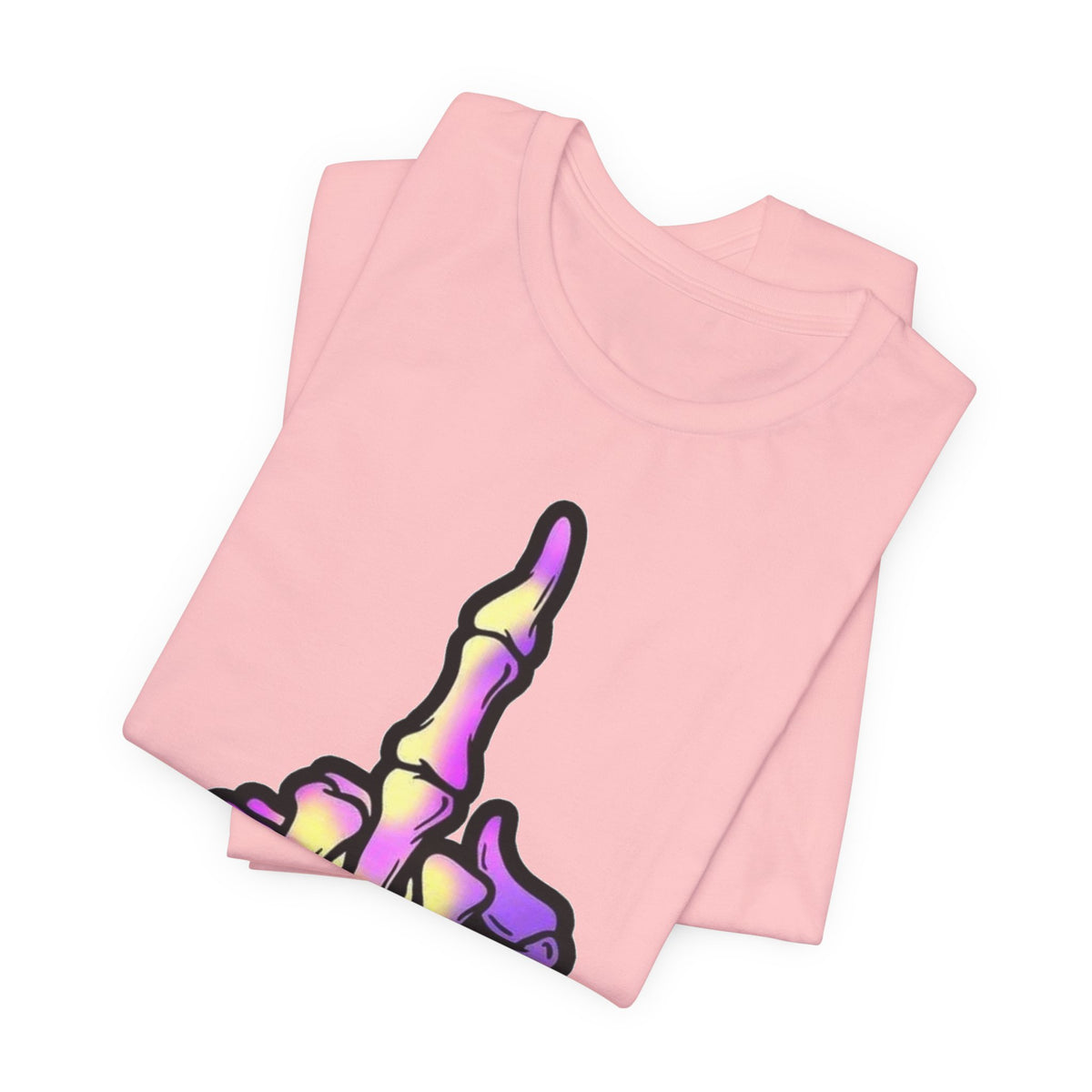Pastel Skeleton Hand Tee — TrendVault