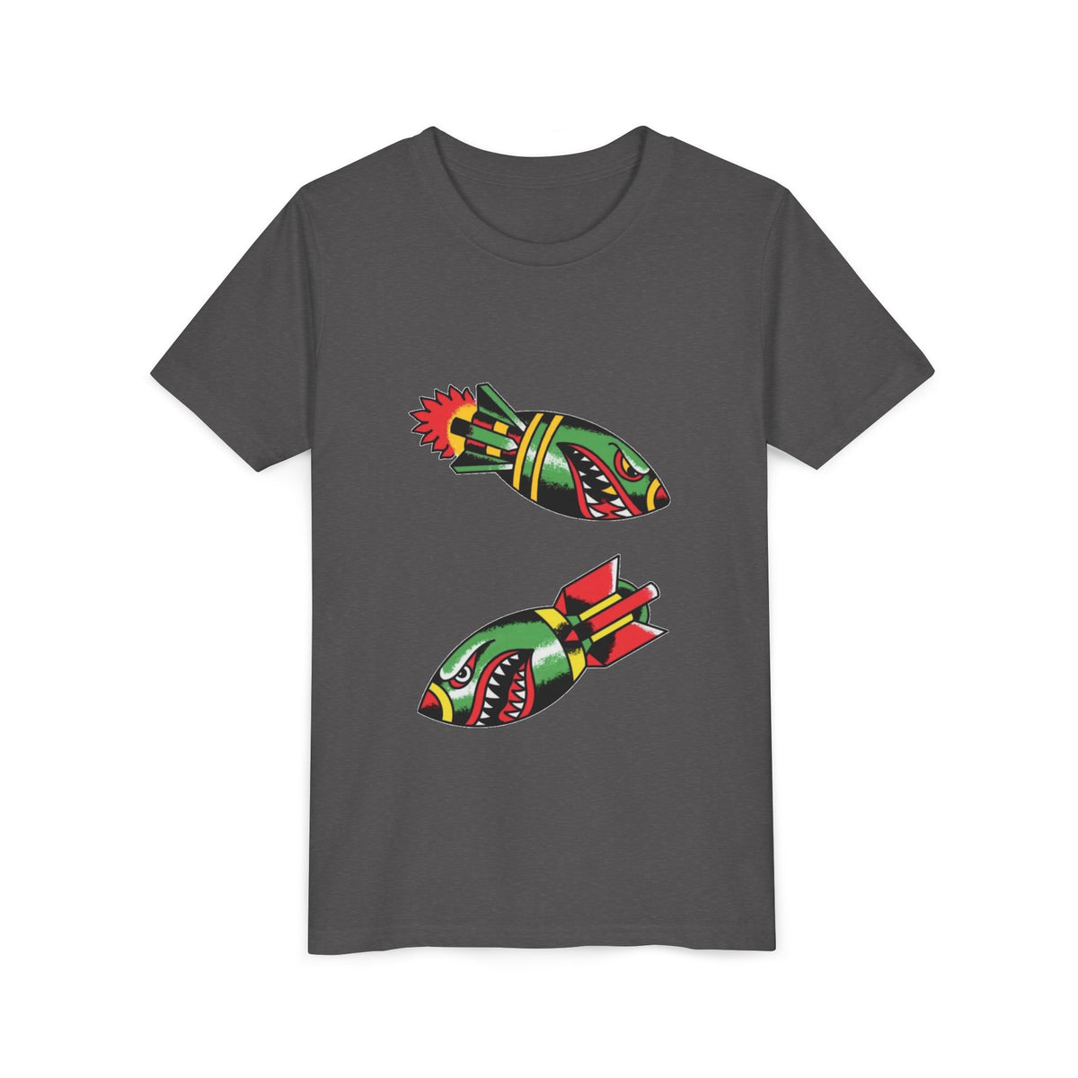 Shark Bomb Tattoo Kids Tee — TrendVault