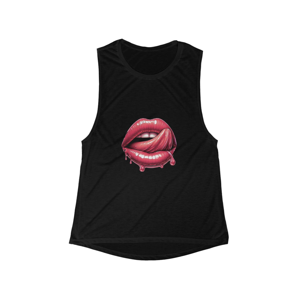 Red Lips Women's Muscle Tank — TrendVault