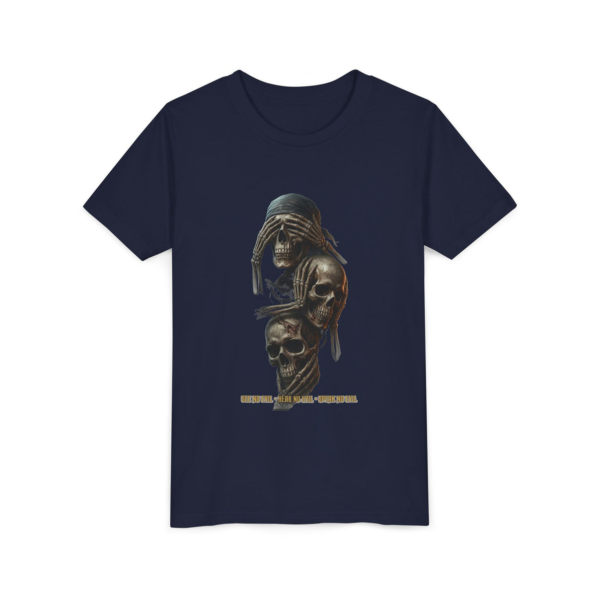 Skeleton Graphic Kids Tee — TrendVault