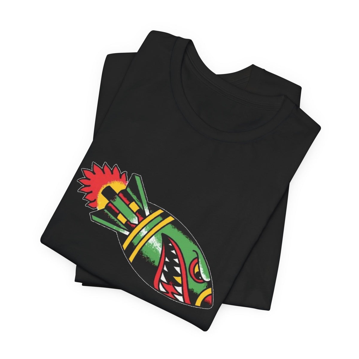 Shark Bomb Tattoo Tee — TrendVault