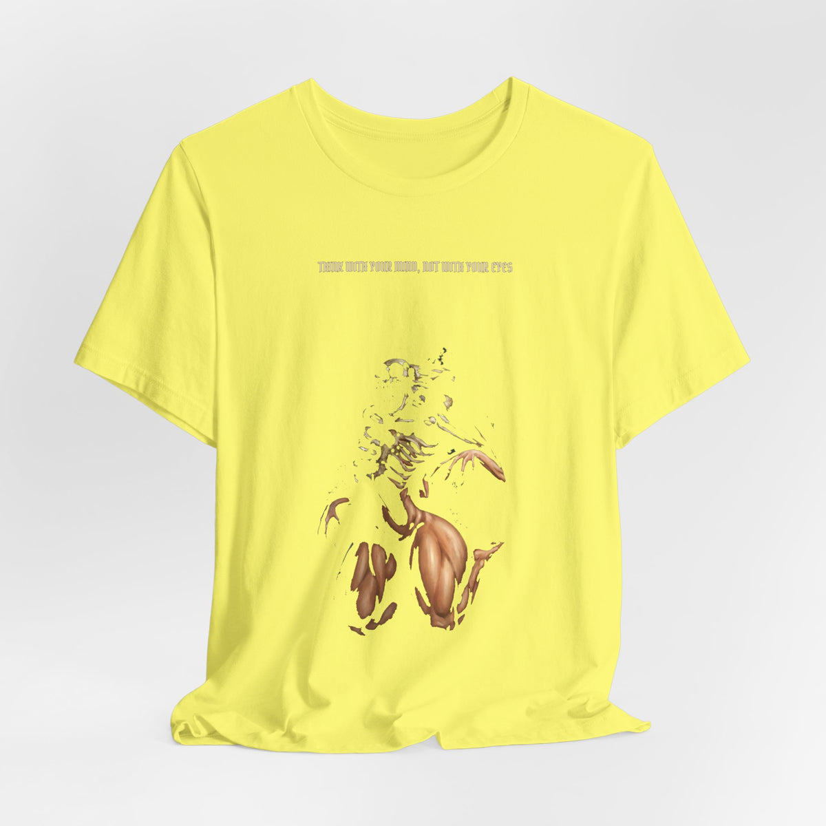 Think With Your Mind Skeleton Tee — TrendVault