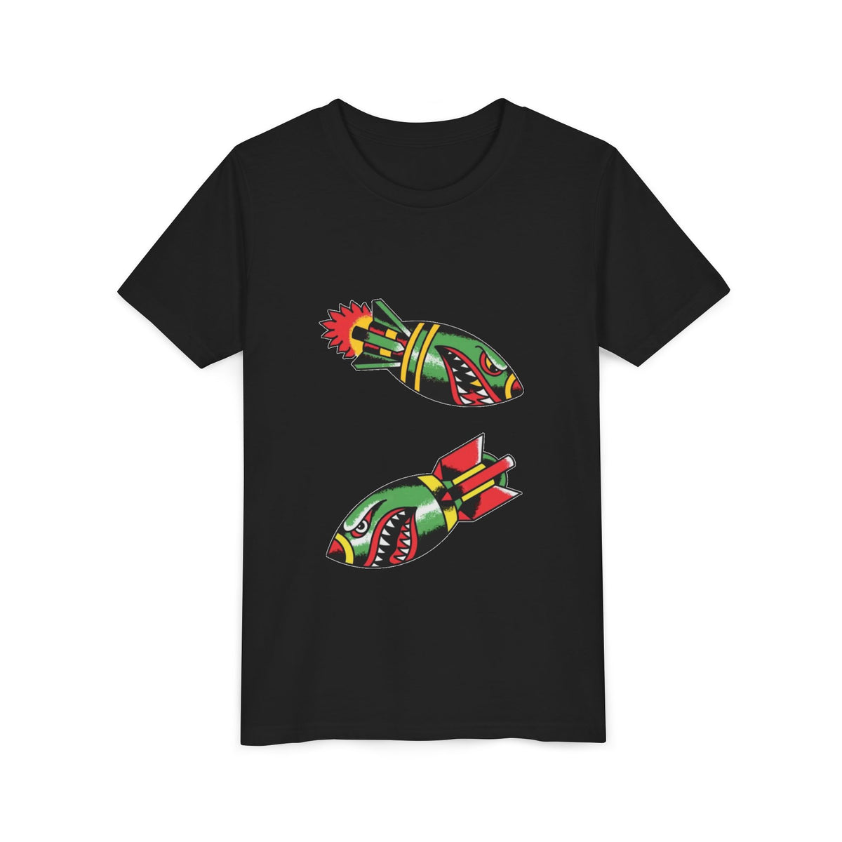 Shark Bomb Tattoo Kids Tee — TrendVault