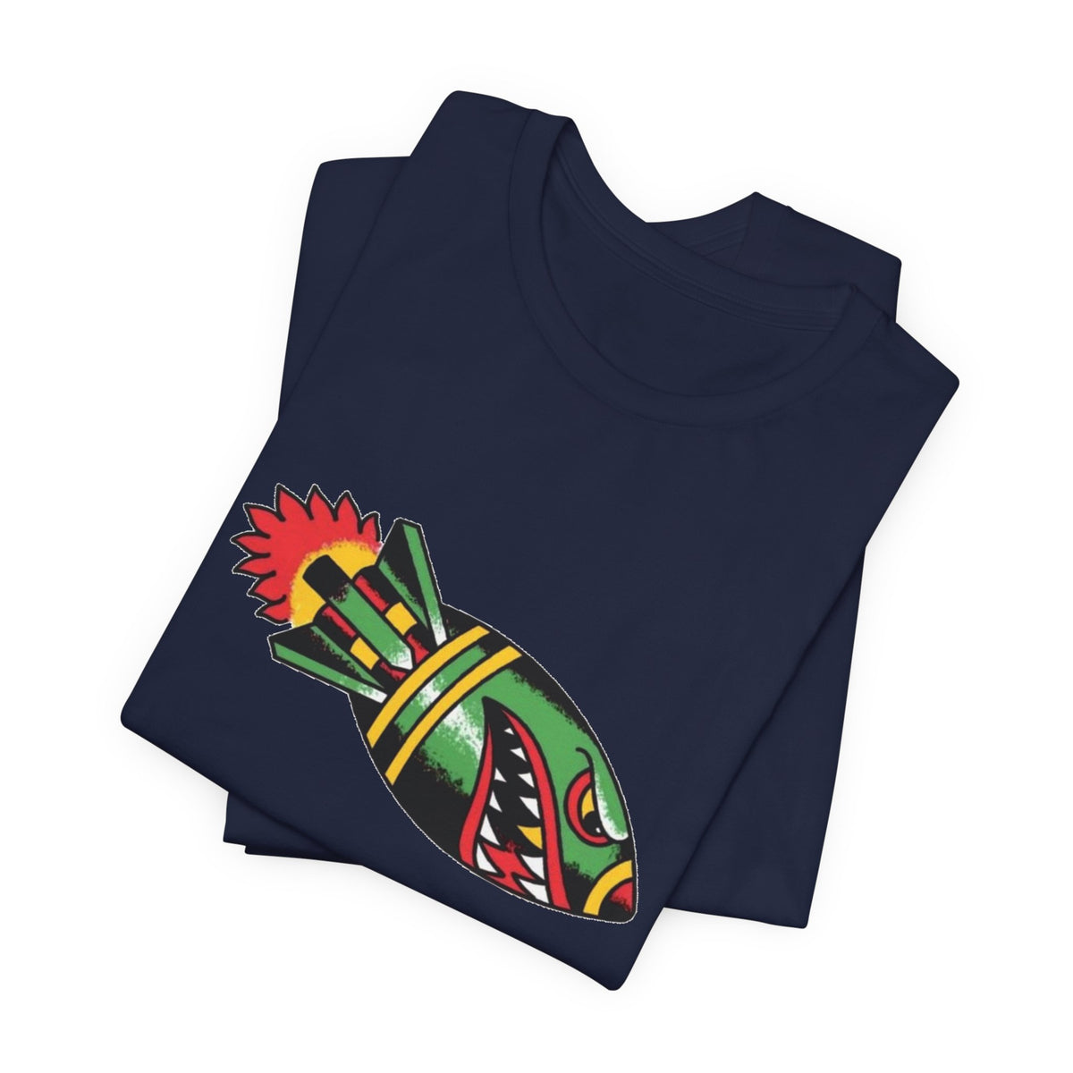 Shark Bomb Tattoo Tee — TrendVault