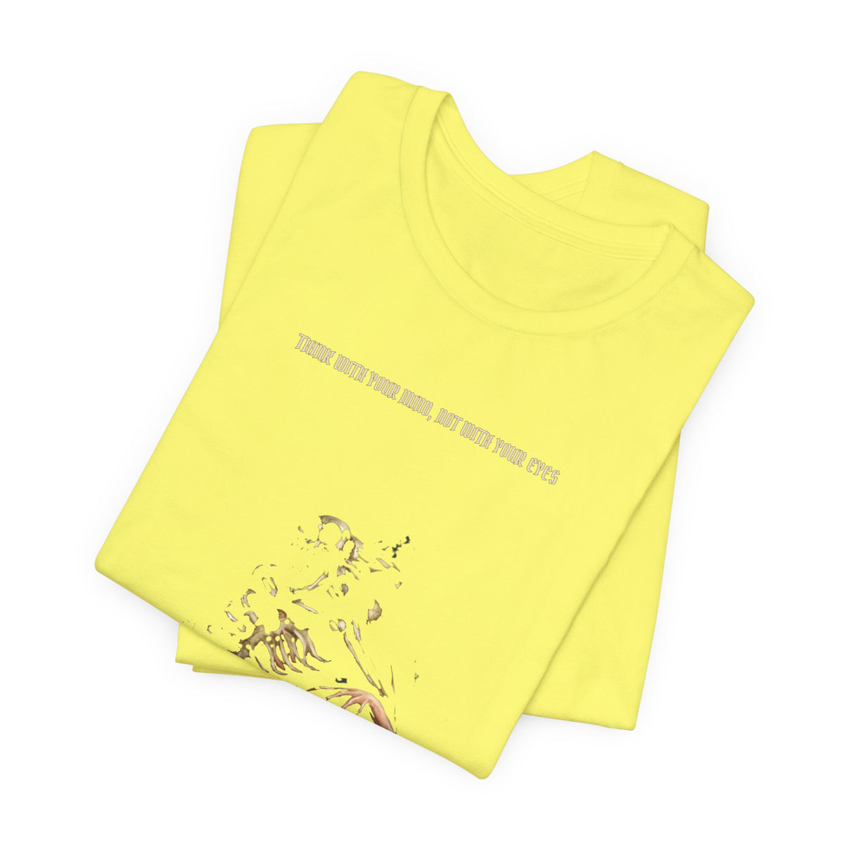 Think With Your Mind Skeleton Tee — TrendVault