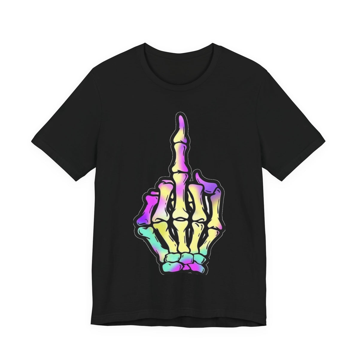 Pastel Skeleton Hand Tee
