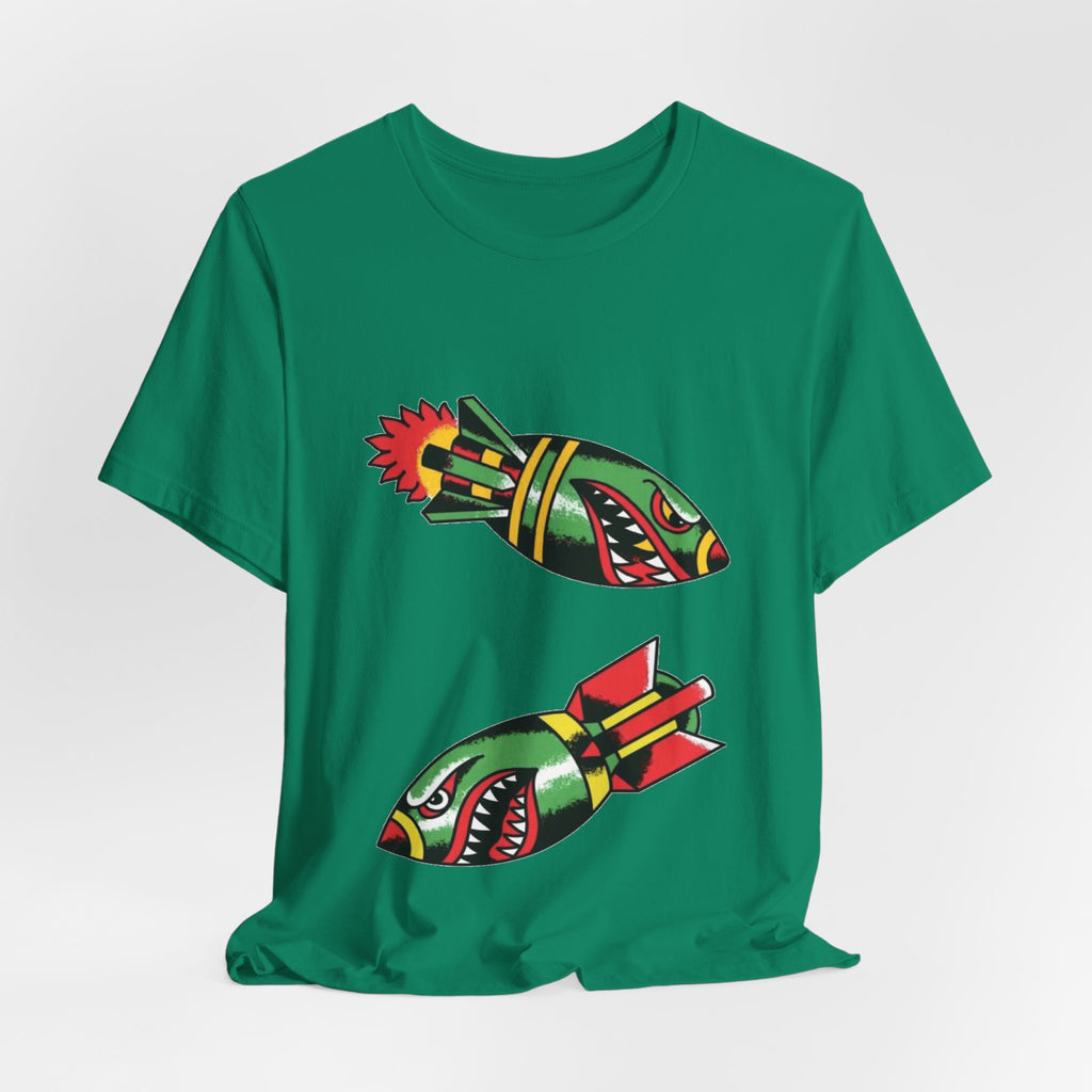 Shark Bomb Tattoo Tee — TrendVault