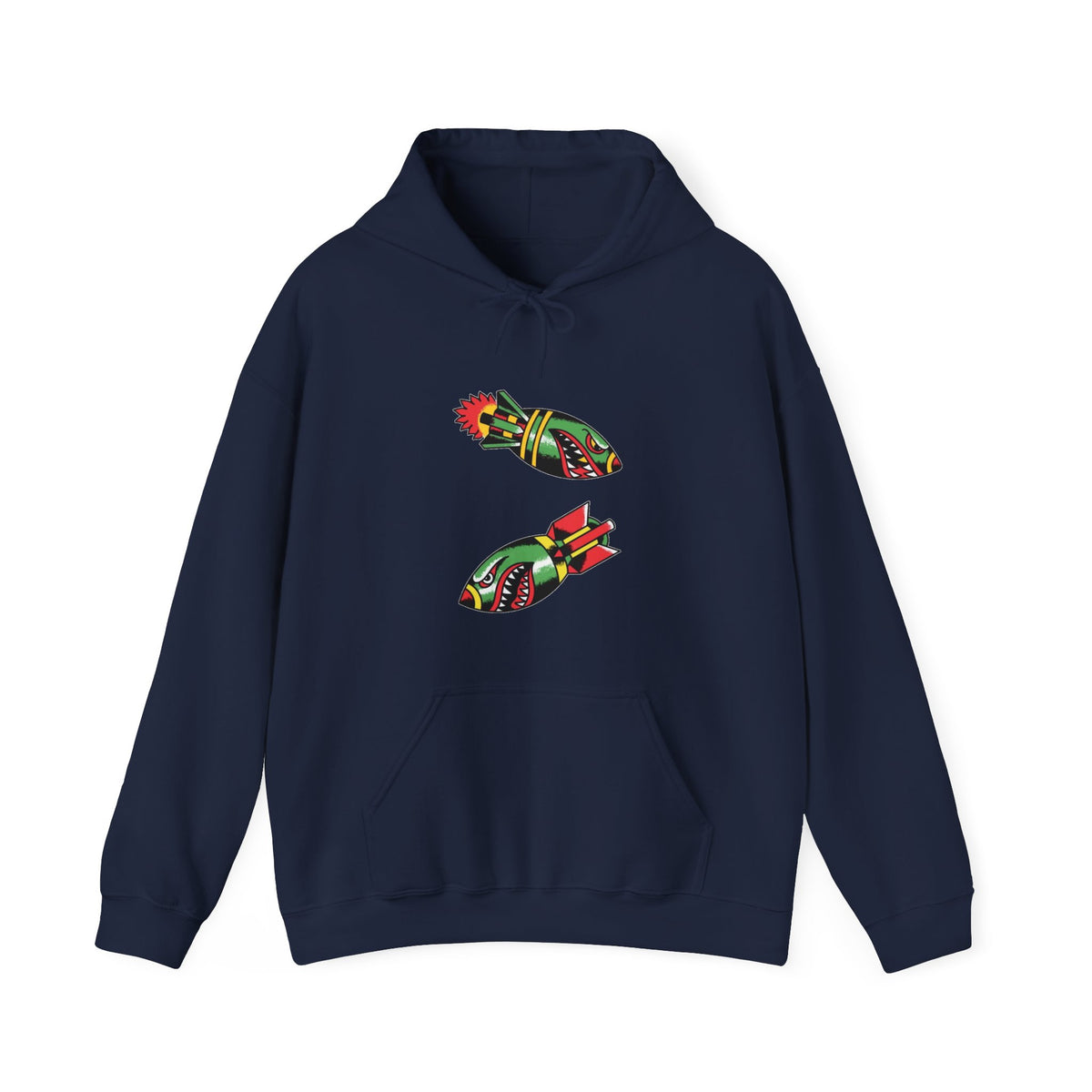 Shark Bomb Tattoo Hoodie