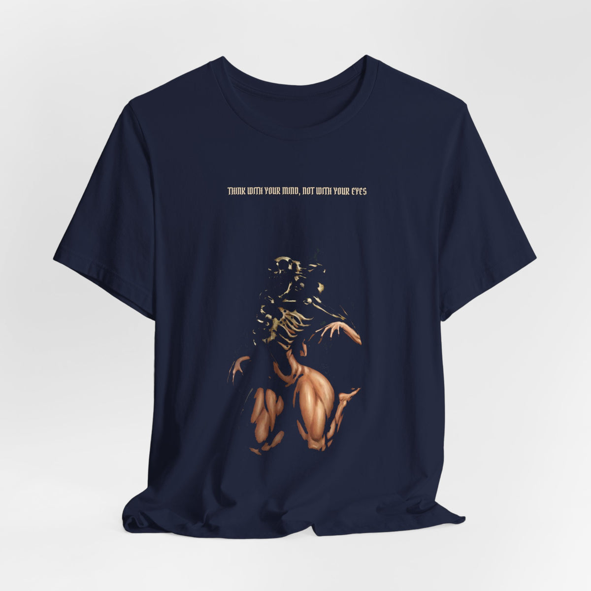Think With Your Mind Skeleton Tee — TrendVault