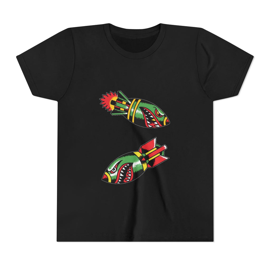 Shark Bomb Tattoo Kids Tee — TrendVault
